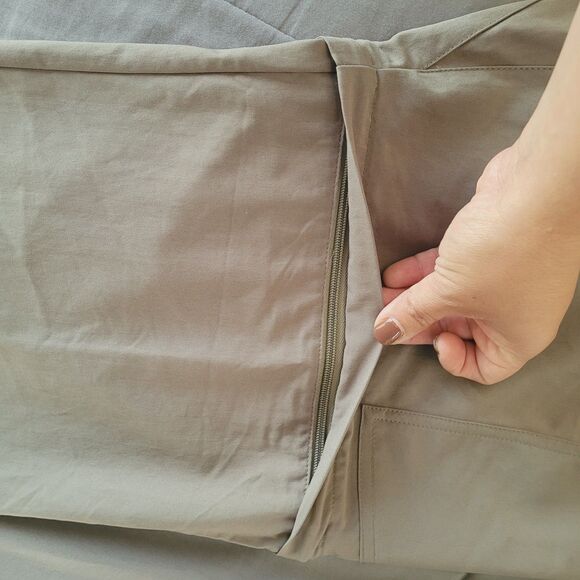 Patagonia Mens 30 Convertible Cargo Pants Zip Off Shorts Outdoor Hiking Brown - Picture 6 of 8